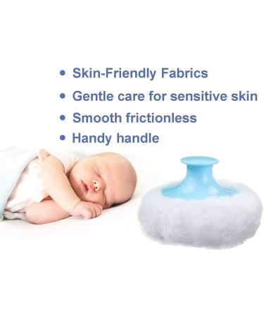 Fluffy Body & Face Powder Puff - Soft Powder Puff for Baby, Kids & Adults - Buy Online on GoSupps.com