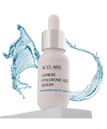Hyaluronic Acid Serum 2% + Vitamin B5 | Hydrating Anti-Aging Face Serum for All Skin Types | 8 Types of Hyaluronic Acid | 1.01oz - Buy Online on GoSupps.com