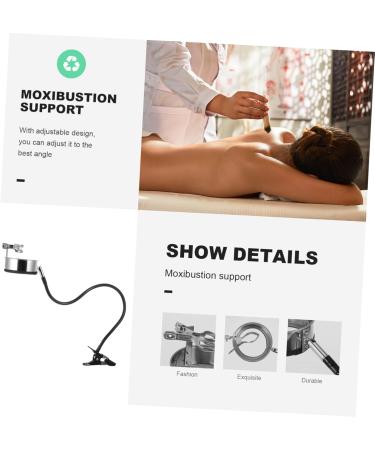 Frcolor Moxibustion Clip Holder - 3 Sets MOXA Stick Support Frame with Ash Collector - Moxibustion Apparatus 73x10.5cm - Buy Online on GoSupps.com