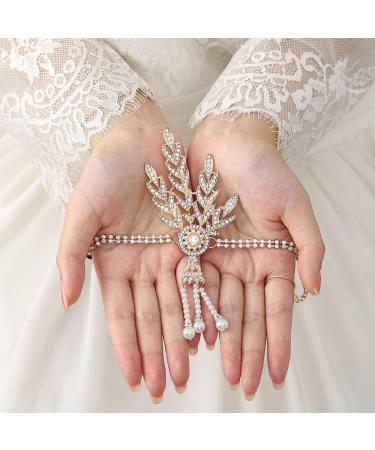 GORTIN 1920's Flapper Headband | Gatsby Bridal Hair Accessory - Buy Online on GoSupps.com