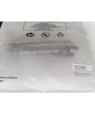 10 Piece Leopard Pattern Acetate Hair Sticks - Vintage Retro Hairpins & DIY Hair Styling Accessories for Women & Girls - Buy Online on GoSupps.com