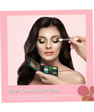 Ipetboom 50pcs Two-color Eyeshadow Brush Eyeshadow Stick Eyeshadow Sponge Latex Sponge Eyeshadow Cosmetics - Buy Online on GoSupps.com