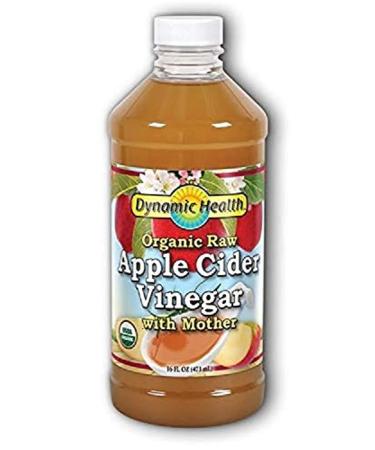 Dynamic Health Organic Apple Cider Vinegar With Mother, 16 oz Liquid