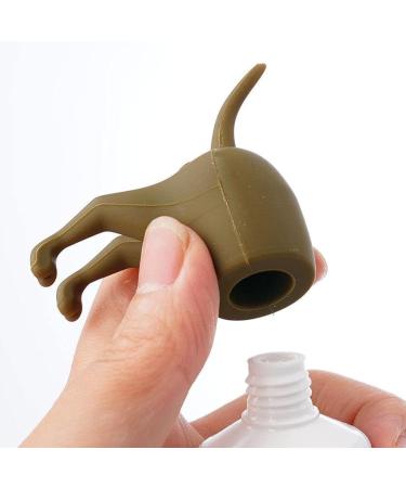 AWAVM 3pcs Pooping Dog Butt Toothpaste Topper Cartoon Dog Butt Toothpaste Dispenser Funny Toothpaste Cap Toothpaste Topper Cap for Home Travel Daily Life - Buy Online on GoSupps.com