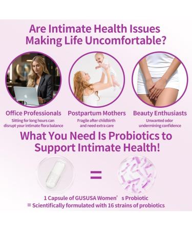 NXQ Formulated Probiotics Once Daily for Women Probiotics for Women 16 Probiotic Strains with Organic Prebiotics Immune Function Vaginal & Immune Health Dairy Free Shelf Stable - 30 Capsules - Buy Online on GoSupps.com