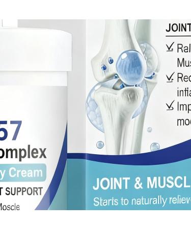 Knee Joint Relief Cream | Moisturizing Cream For Muscle Relief 100g - Soothing Ankle And Wrist Balm For Back Shoulders Neck Arms Hands Legs - Buy Online on GoSupps.com