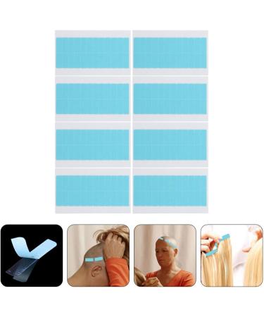 8 Sheets Seamless Hair Extensions Lace Wig Tape Adhesive Wig Tape Green Hair Extensions Hair Extension Sticker Double Sided Extension Tape Pu Water Proof Double Sided Tape Women's - Buy Online on GoSupps.com