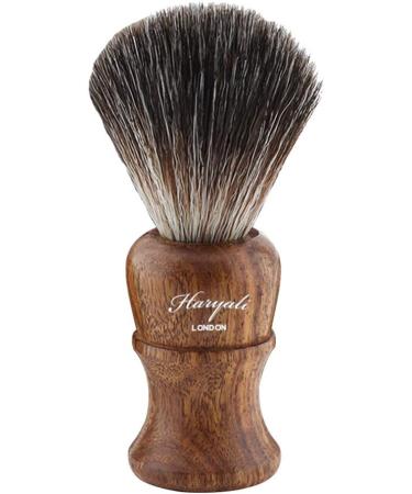 Haryali London Men's Wooden Shaving Set - Double Edge Safety Razor Synthetic Badger Brush Bowl & Soap | International Shipping Available - Buy Online on GoSupps.com