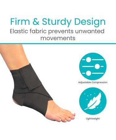 Vive Ankle Wraps (Black) - Buy Online on GoSupps.com