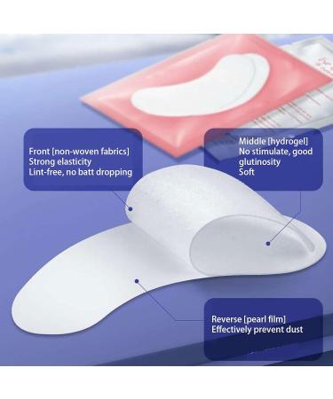 100 Pairs Disposable Under Eye Pads for Eyelash Extensions | Lash Grafted Paper Patches & Beauty Tools - Buy Online on GoSupps.com