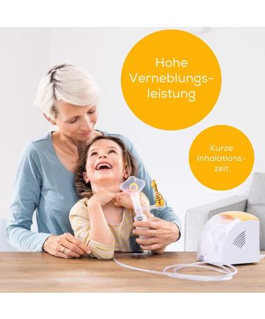 Beurer IH 26 Kids Inhaler - Giraffe Design for Effective Liquid Medication Inhalation in Children | Fast Relief from 1 Month - Buy Online on GoSupps.com
