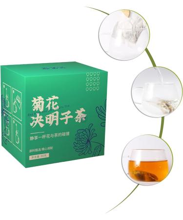 Herbal Tea Chrysanthemum Cassia Seed Tea Bag Great Taste Honeysuckle Cassia Tea for Home Office - Buy Online on GoSupps.com