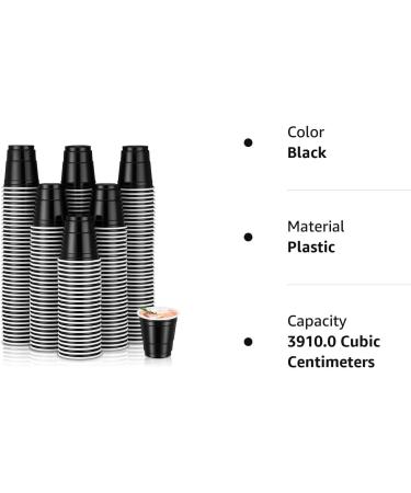 200 Disposable 2oz Black Shot Cups - Perfect for Parties, Sampling, and Tastings - Buy Online on GoSupps.com