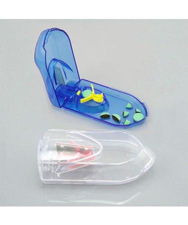 Slice Box Cutting Tablets Tools Pill splitter Pill Cutter Portable Cutting device for TravelStrong and Long-Lasting - Buy Online on GoSupps.com