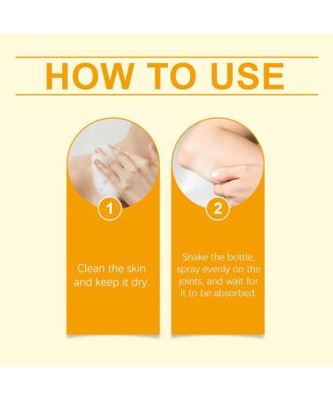 Filvczt Bee Venoms Treatments Spray Joint Care Spray Knee and Bone Pain Relief with Natural and Herbal Formula Nongreasy and Fast Absorbing 20 ml for Adults - Buy Online on GoSupps.com