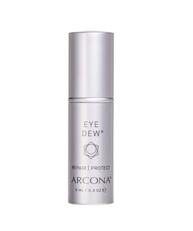 ARCONA Eye Dew - Shea Butter  Hyaluronic Acid + Liquid Crystals Fill In Lines + Wrinkles  Hydrates  Protects .3 oz. Made In The USA
