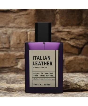 Italian Leather - Signature Perfume | Spicy Leathery Warm Scent | Alcohol Free & Long Lasting Arabian Perfume for Men 1.69 Fl. Oz. - Buy Online on GoSupps.com