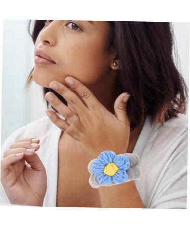 Healeved Face Wash Wrist Hair Band Spa Colored Wash Bands Absorbent Skin-friendly Wash Bands Supple Wash Band Home Wristband Womens Wristbands Soft Wrist Bands Micro Fiber Towel 6x5.5cm Grey - Buy Online on GoSupps.com