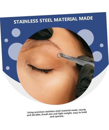 Ipetboom Nose Hair Clip - Stainless Steel Nasal Hair Remover & Eyebrow Plucker for Men | Gold & Silver Hair Tools | 9.7x1x0.8CM - Buy Online on GoSupps.com