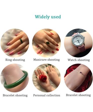 SLRMKK Soft Hands - Realistic Silicone Lifelike Hand with Bendable Palm & Clear Rosy Fingers - 2020 Innovation for Art & Education - Buy Online on GoSupps.com