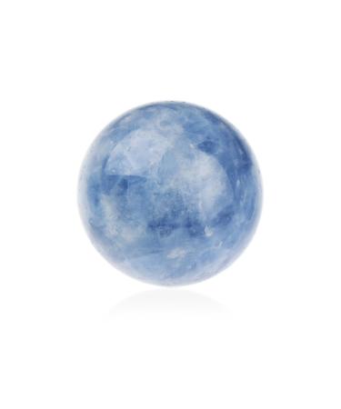 NKlaus Natural Calcite blue ball shape 30mm gemstone spiritual healing effect decoration 14898