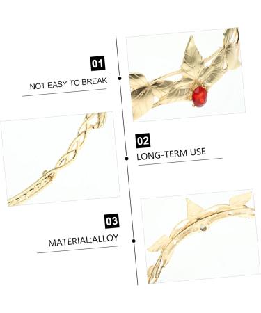 DRESSOOS Wedding Hair Accessories Tiara Head Band Hair Bands Hair Accessories for Women Womens Headband Women Headband Headpiece Jewelry Elf Headpiece Decorative Headband Fairy Outfit Alloy - Buy Online on GoSupps.com
