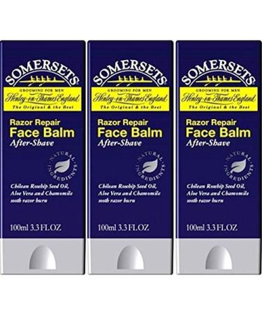 SOMERSETS Aftershave Face Balm 100 ml x 3 packs