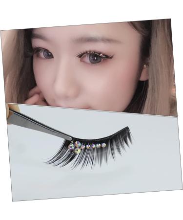 Beatifufu 5 Pairs Diamond Eyelashes Realistic Eyelash Colored Eyelashes Rhinestone Eyelashes Long Fake Lash False Eyelashes False Lash Extensions Women Eyelash Artificial Lashes Gems Eyelash - Buy Online on GoSupps.com