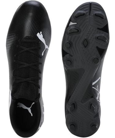 PUMA Men's Future 7 Play FG/AG Soccer Shoe - Black/White Size 43 EU - Ideal for International Shipping - Buy Online on GoSupps.com