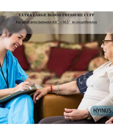 Extra Large Blood Pressure Cuff for Omron 9 -21 | HYINUS XL BP Cuff for Big Arms | Adult Arm Replacement Cuff - Grey - Buy Online on GoSupps.com