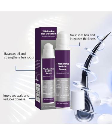 Haarwuchs-Serum Roll-On Roll-On-Massage l f r die Kopfhaut Haarwuchs-Behandlungs l St rkt und verdickt das Haar stimuliert die Haarfollikel Geeignet f r alle Haartypen - Buy Online on GoSupps.com