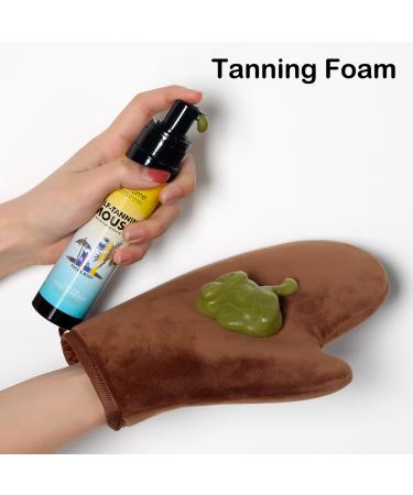 Luxfume Quick Tan Spray | Waterproof Self Tanner - Vegan, Cruelty Free, Streak-Free Tan - Buy Online on GoSupps.com
