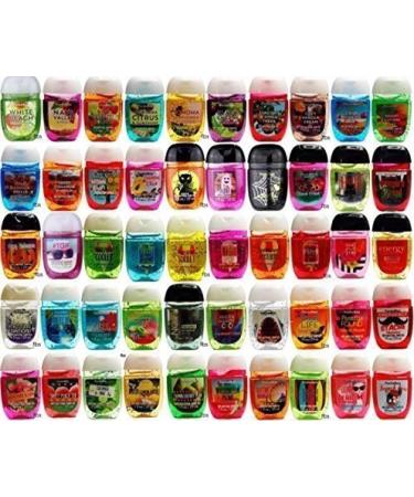 Bath & Body Works Pocketbac Set of (20) Anti-Bacterial Hand Gels (2) Holders Scent May Vary 20 Count (Pack of 1)