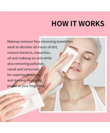 Organic Alcohol-Free Makeup Remover Wipes Vegan Cruelty-Free Facial Wipes for Gentle Cleansing - Buy Online on GoSupps.com