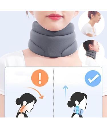 Nasostar Anti Snore Neck Brace Nasostar Neck Brace Neck Support for Women (Gray) - Buy Online on GoSupps.com