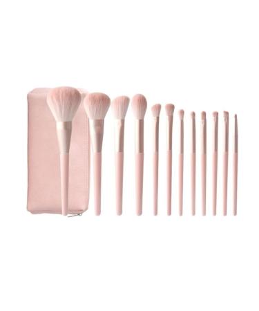 Makeup Brush Set 12 Pieces Soft Makeup Brush Set for Eye Shadow Blush Foundation Brush Easy to Clean Foundation Brush