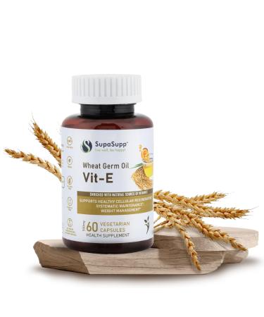 SRI SRI TATTVA VIT-E Wheat Germ Oil 500mg (60 Capsules)