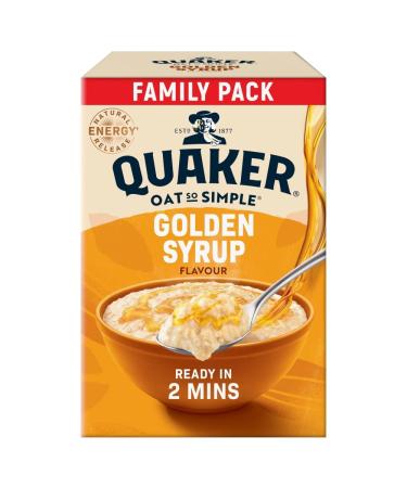 Quaker Oat So Simple Family Pack Sirop dor 20 x 36 g Sirop dor naturel 720 g (Lot de 1)