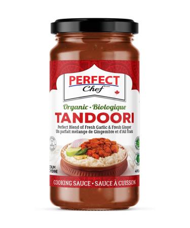Perfect Chef Organic Tandoori Indian Cooking Sauce (12-Pack) 12 x 490ml