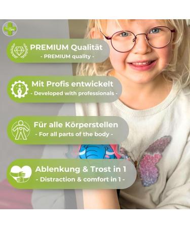 Lisacare Cooling Pads for Children - 3-Set Cold Warm Compresses with Frog Dragon & Elephant Motifs - Non-Toxic & Versatile Cool Packs - Buy Online on GoSupps.com