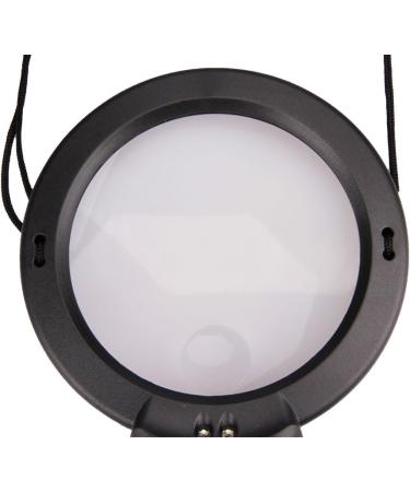 Dual-Purpose Hands-Free Magnifying Glass with Light 2X 6X Reading Magnifier Neck&Desk Illuminated Magnifier with 2 LED Portable Desktop Magnifying Mirror for Reading Needlework Jewelry Repair Hobbies - Buy Online on GoSupps.com