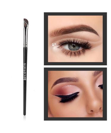 Buy Bzconxin Sickle Angled Eyeliner Brush - Ultra Thin Gel Eye Liner Makeup Brush for Precise Eyeliner & Eyebrow Application - International Shipping Available - Buy Online on GoSupps.com