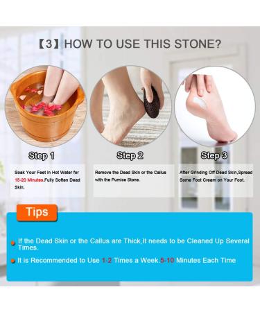 Volcanic Lava Pumice Stone - Natural Foot Callus Remover - Buy Online on GoSupps.com
