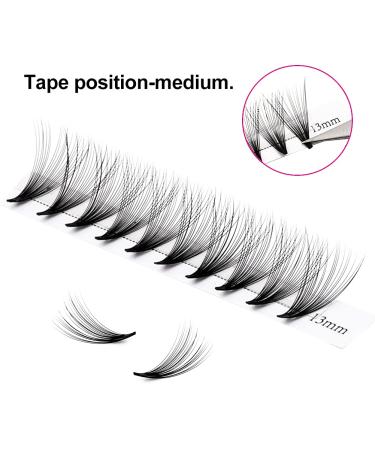 20D Volume Eyelash Extensions - 0.07mm D Curl Mixed Lengths 8-14mm | Artificial Lashes (1 Pack) - Buy Online on GoSupps.com