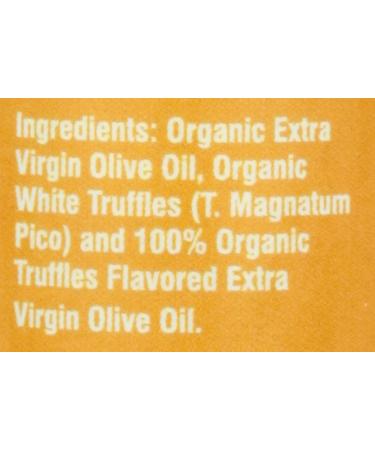 Da Rosario 100% Organic White Truffle Flavored Olive Oil - 1.76oz Glass Bottle - Buy Online on GoSupps.com