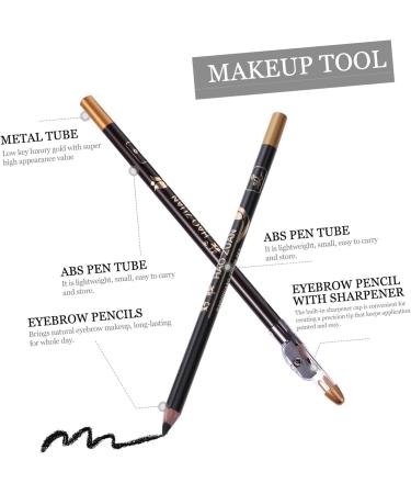 Didiseaon 8pcs Pencil Sharpener Eyebrow Pencil Long Lasting Eyebrow Pencils Eyebrow Pencil Black 1 count (Pack of 1) Black - Buy Online on GoSupps.com