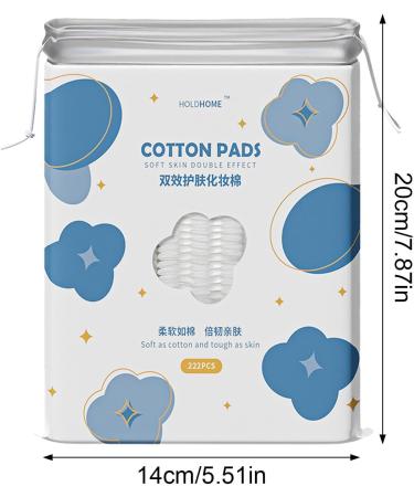 Makeup Remover Pads - Face Eye Lip Cosmetic Remover Eraser Lint-Free - Makeup Remover For Foundation Blush Concealer Lipsticks And Nail Polish Hersil - Buy Online on GoSupps.com