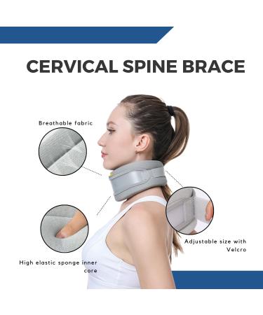 Keepaty Neck Support - Comfortable Foam Wrap for Neck Pain Relief & Cervical Stability for Men & Women - Buy Online on GoSupps.com