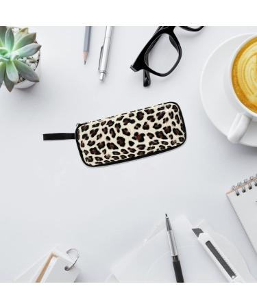 Heallily Zipper Sunglasses Shell Box - 2 Portable Travel Cases | White Leopard Organizer for Outdoor Glasses - Buy Online on GoSupps.com