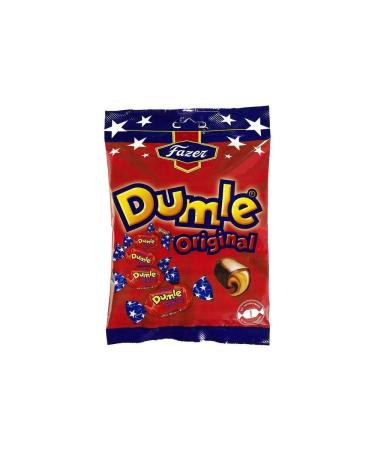 Fazer Fazer Dumlekola - Original Soft Toffee with Milk Chocolate (220g) - Pack of 2